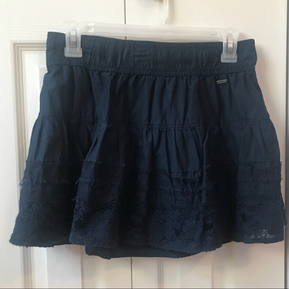Hollister Navy Blue Skirt